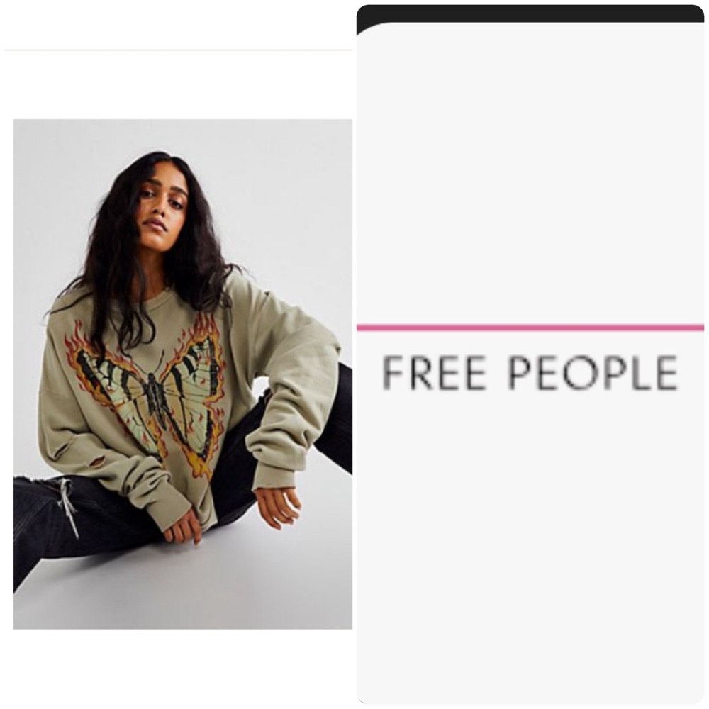 Free People | Firebutterfly Pullover